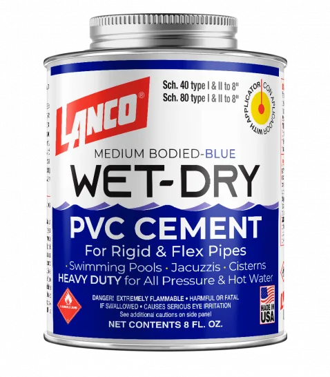 CEMENTO LANCO PVC WET-DRY 4 OZ. SM-248-8