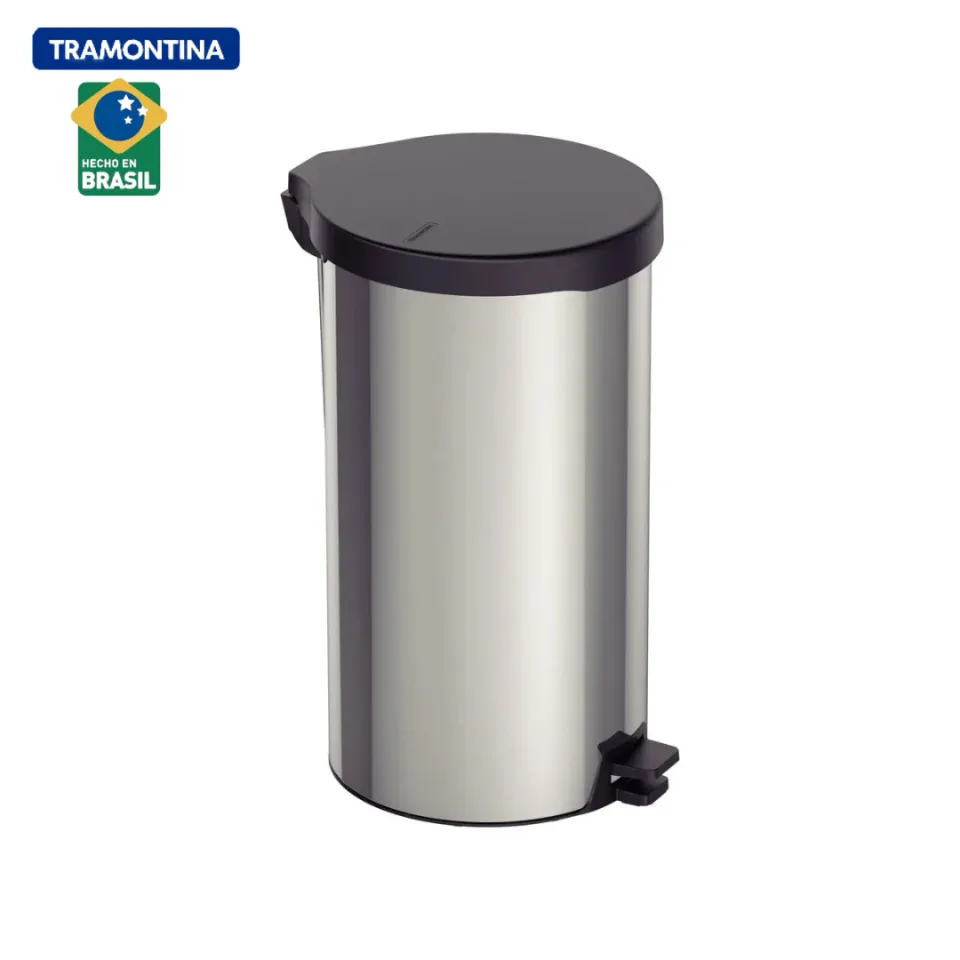 ZAFACON TRAMONTINA INOXIDABLE TAPA NEGRA 20 LTS. 94538/720
