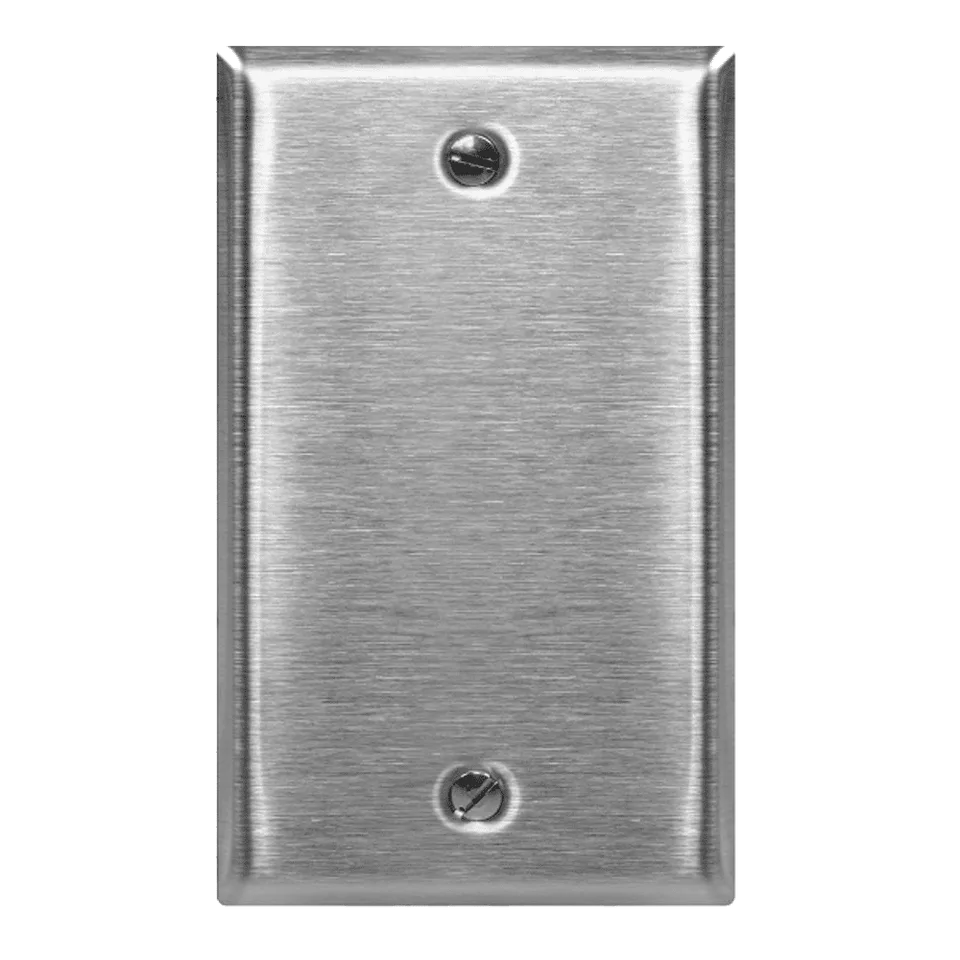 TAPA CIEGA 2X4 METAL C/NOCAO 1/2