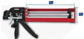 PISTOLA PARA ANCLAJE QUIMICO WURTH